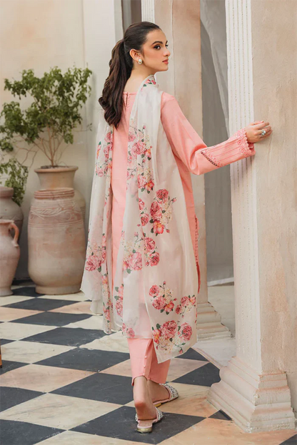 Zara Shahjahan - 3PC EMBROIDERED LAWN SUIT