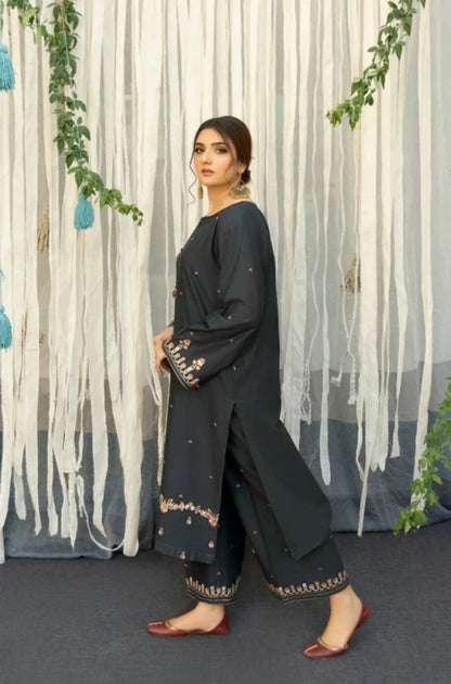 Urge - Lawn 3PC Unstitched Embroidered Shirt with Printed Cotton Net Dupatta