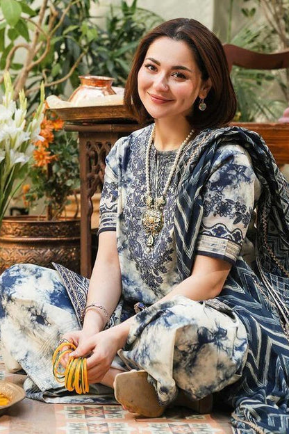 Sapphire – 3Pc Embroidered Lawn Suit