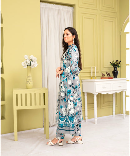 KHADDAR 3PC WITH KHADDAR PRINTED DUPATTA-916