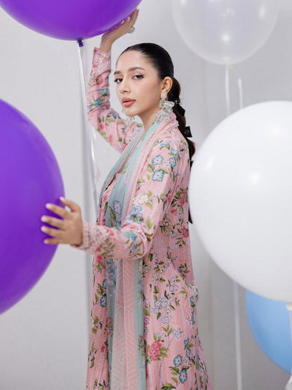 Qalamkar Lawn Set – 3Pc