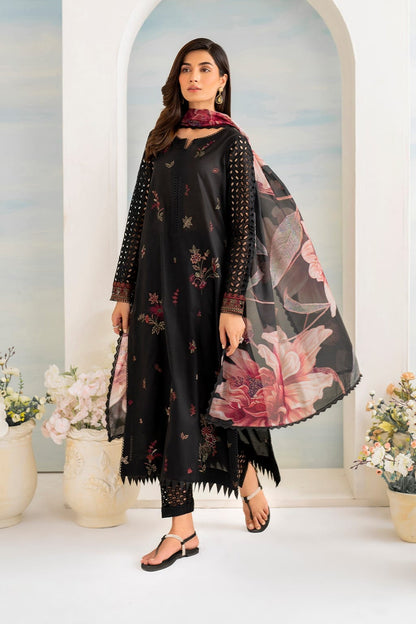 LimeLight - 3PC embroidered Lawn Shirt And Printed Dupatta With Trouser