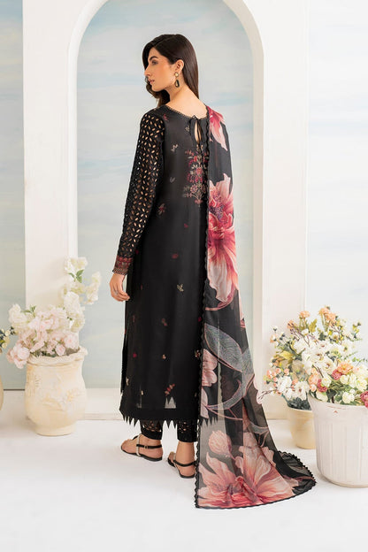 LimeLight - 3PC embroidered Lawn Shirt And Printed Dupatta With Trouser