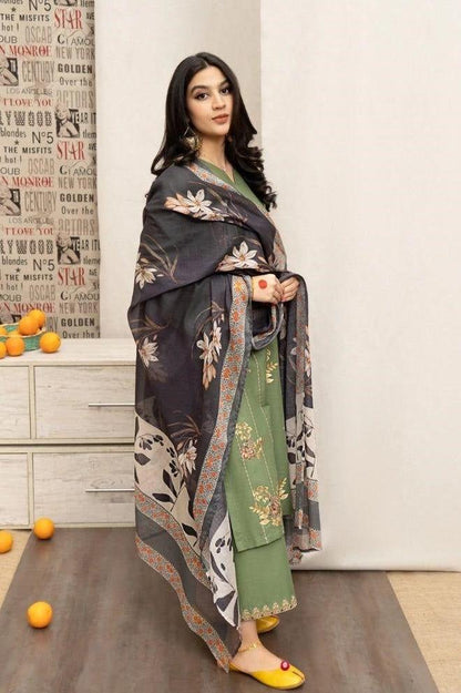 NAYYAB - 3PC EMBROIDERED LAWN SUIT
