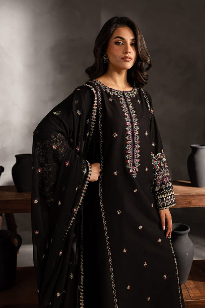 Sapphire - 3PC embroidered Lawn Shirt And Printed Dupatta With Trouser